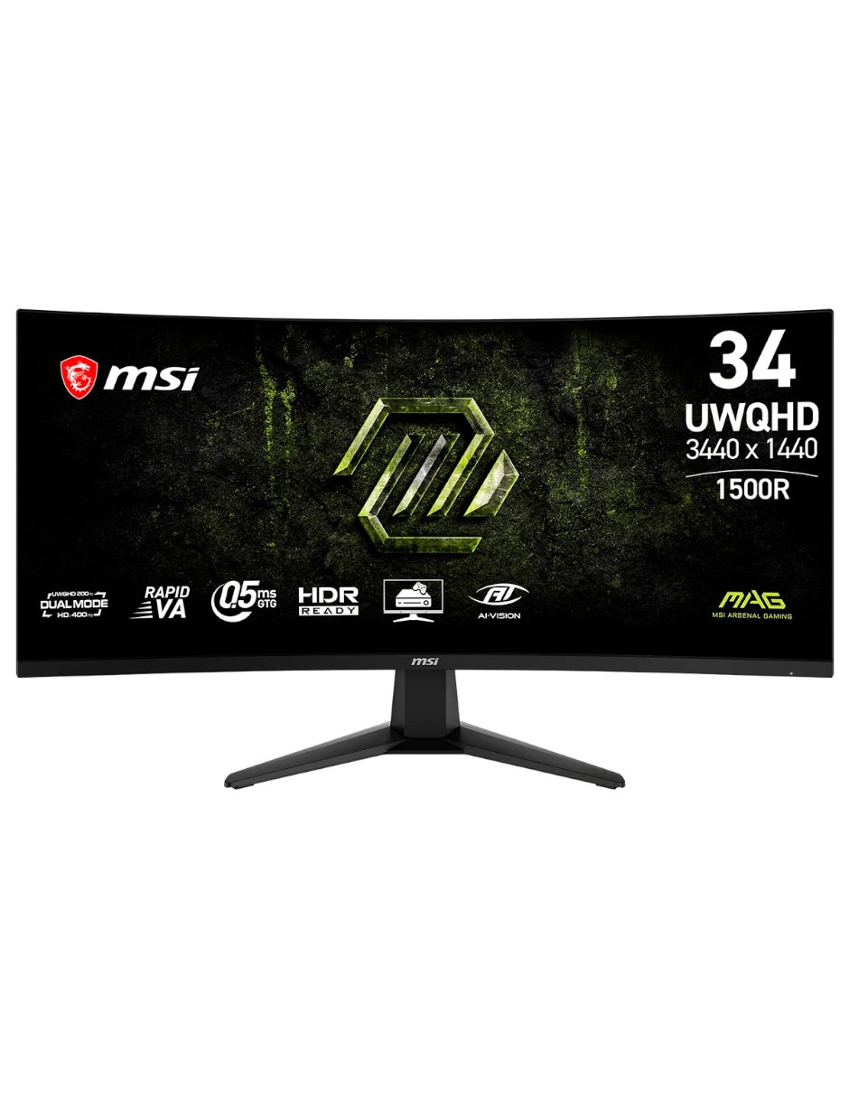 Monitor gamer MAG 346CQDF E20 VA UWQHD 34 pulgadas MAG 346CQDF E20 Monitor gamer MAG 346CQDF E20 VA UWQHD 34 pulgadas MAG 346CQDF E20