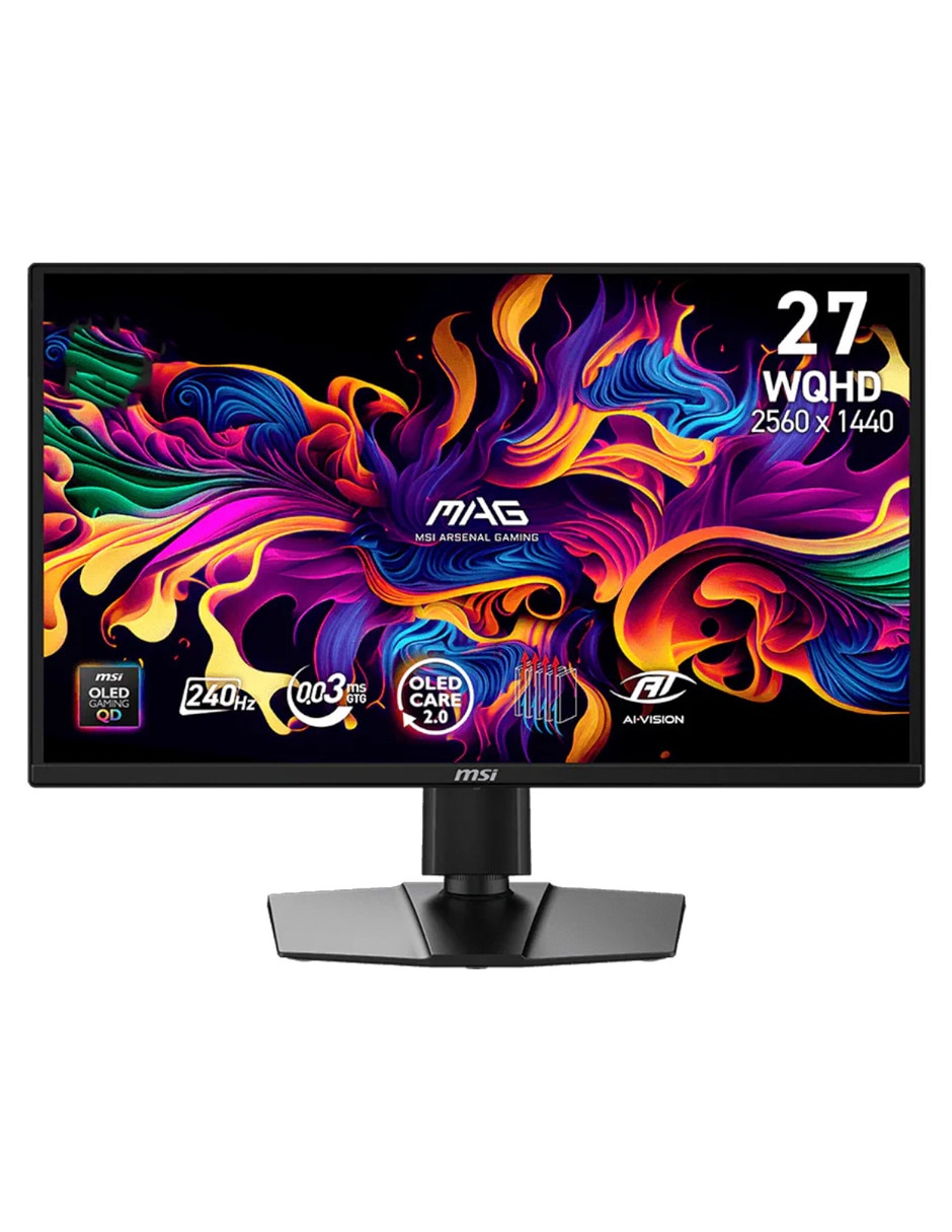 Monitor gamer MAG 272QP QD-OLED X24 QD-OLED WQHD 27 pulgadas MAG 272QP QD OLED X24 Monitor gamer MAG 272QP QD-OLED X24 QD-OLED WQHD 27 pulgadas MAG 272QP QD OLED X24