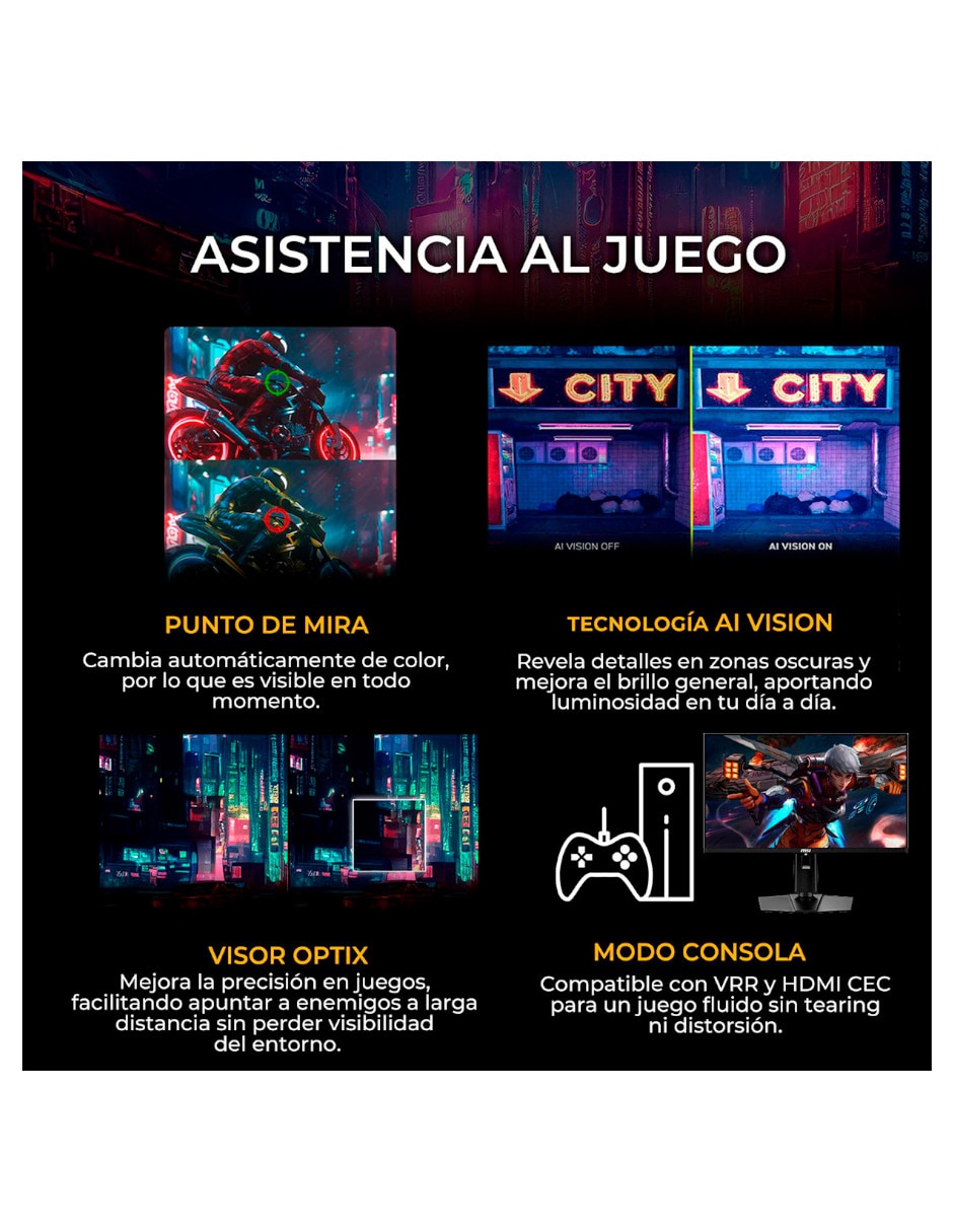 Monitor gamer MAG 272QP QD-OLED X24 QD-OLED WQHD 27 pulgadas MAG 272QP QD OLED X24 5