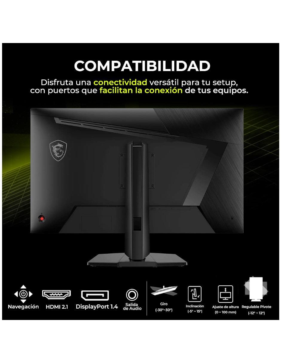 Monitor gamer MAG 321UPD E14 IPS 4K/UHD 31.5 pulgadas MAG 321UPD E14 4