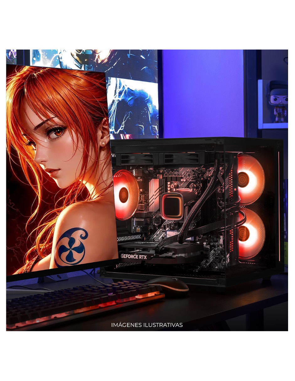 Computadora gamer 31.5 pulgadas Full HD AMD Ryzen 7 NVIDIA GeForce RTX 5060 32 GB RAM 1 TB SSD