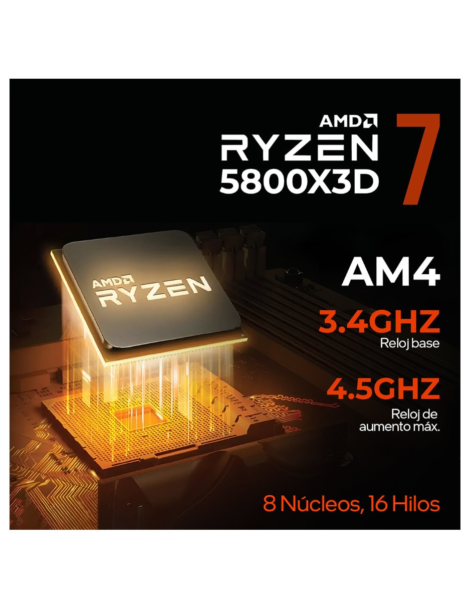 Computadora gamer 31.5 pulgadas Full HD AMD Ryzen 7 NVIDIA GeForce RTX 5060 32 GB RAM 1 TB SSD 9