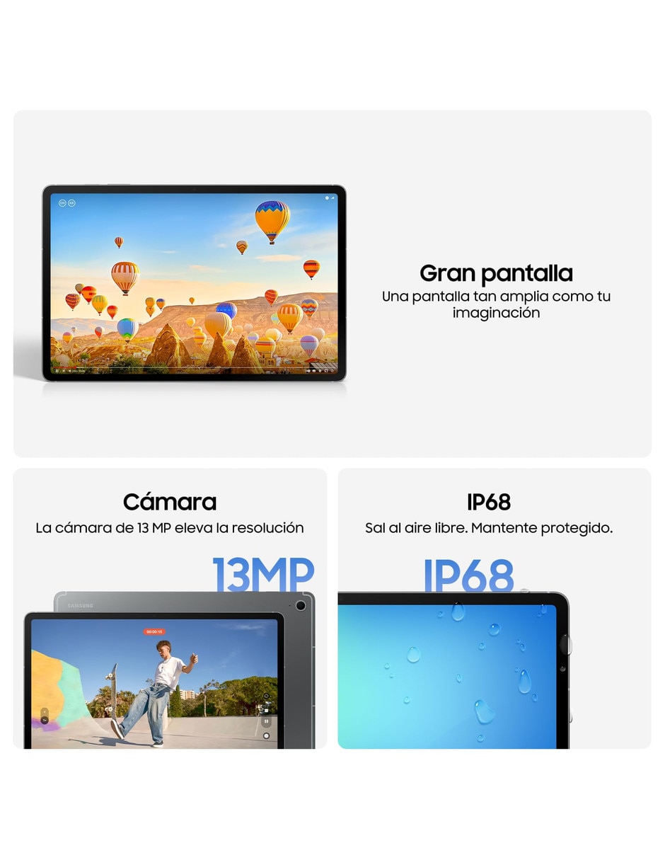 Tablet 10 pulgadas 128 GB de almacenamiento de 8 GB RAM