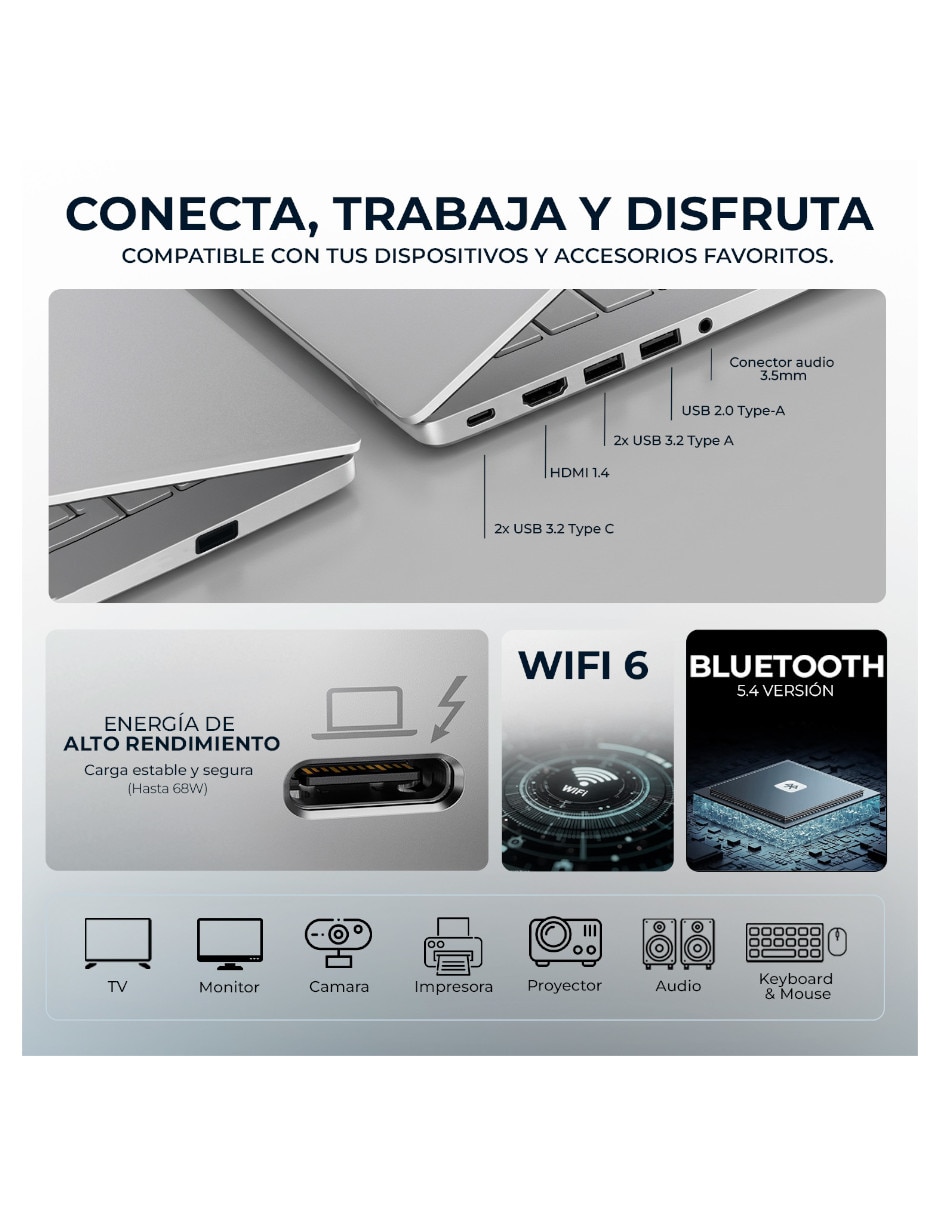 Laptop x1605vapbf-C924512 16 pulgadas wuxga Intel core 9 270h Integradas 24 gb ram 512 gb