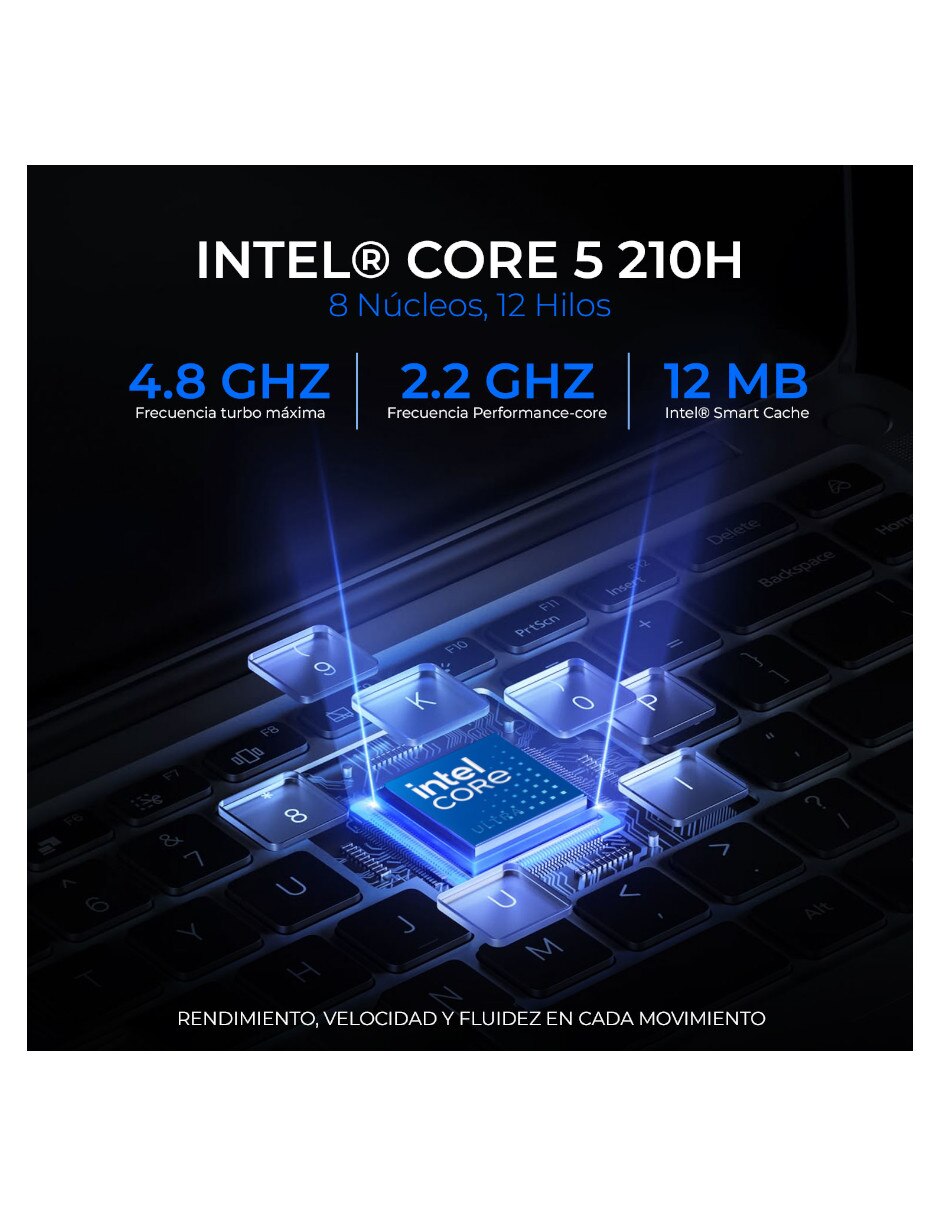 Laptop gamer No 17.3 pulgadas Full HD Intel core 5 NVIDIA GeForce RTX 5060 16 GB RAM No aplica 512 GB 5
