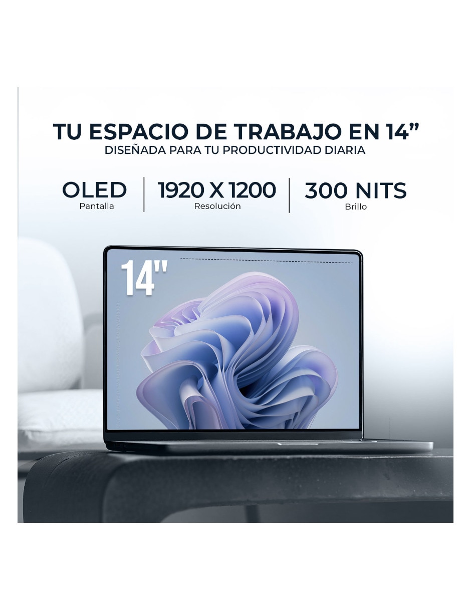 Laptop 2 en 1 No 14 pulgadas 2K Intel core ultra 7 Integradas 16 GB RAM No aplica 1 TB 2