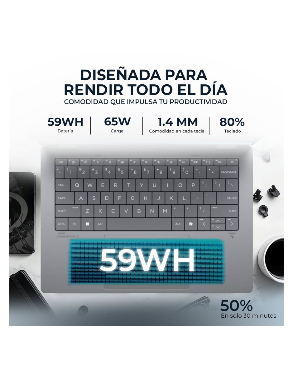 Laptop 2 en 1 No 14 pulgadas 2K Intel core ultra 7 Integradas 16 GB RAM No aplica 1 TB 3