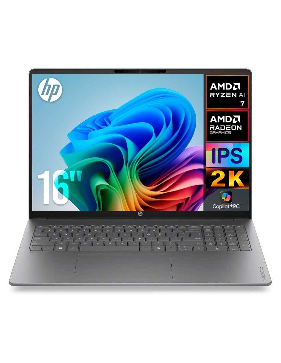 Laptop Sí CP1P8UA#ABA 16 pulgadas 2K AMD Ryzen AI 7 350 Integradas 16 GB RAM No aplica 1 TB