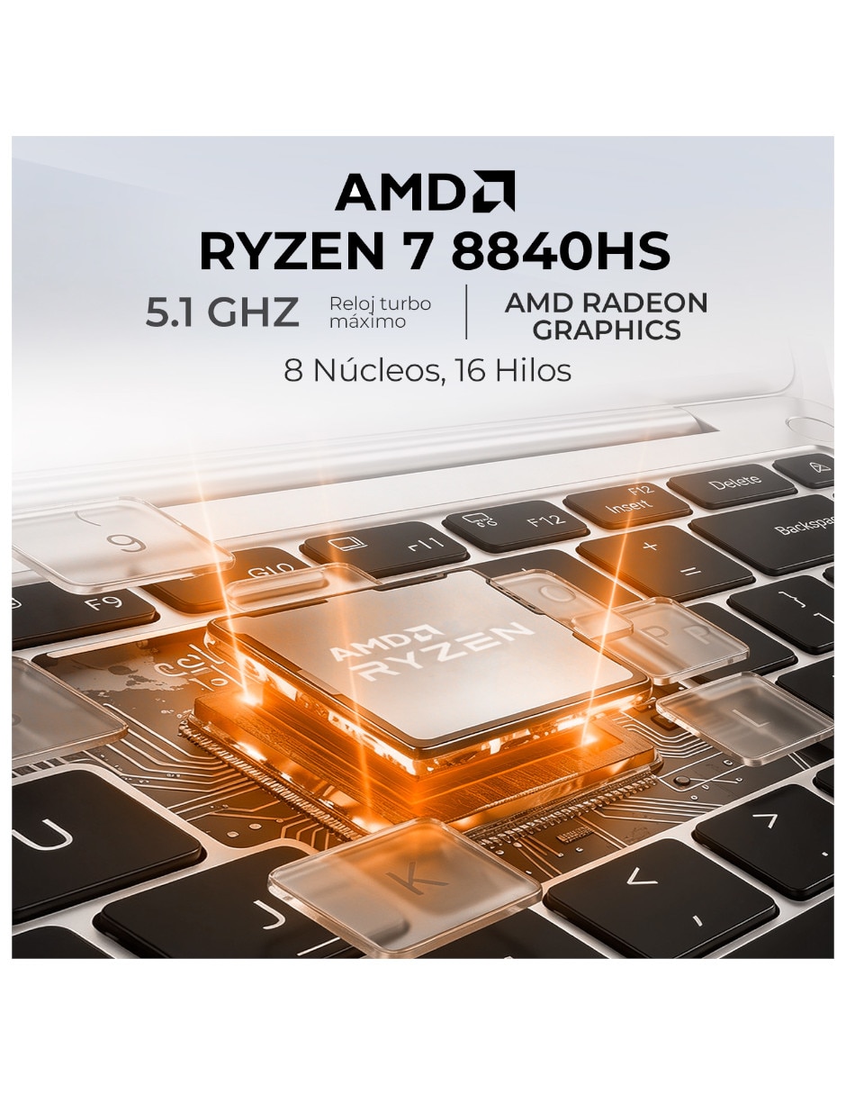 Laptop Sí 83KA000QUS 15.3 pulgadas WUXGA AMD Ryzen 7 Integradas 16 GB RAM No aplica 512 GB