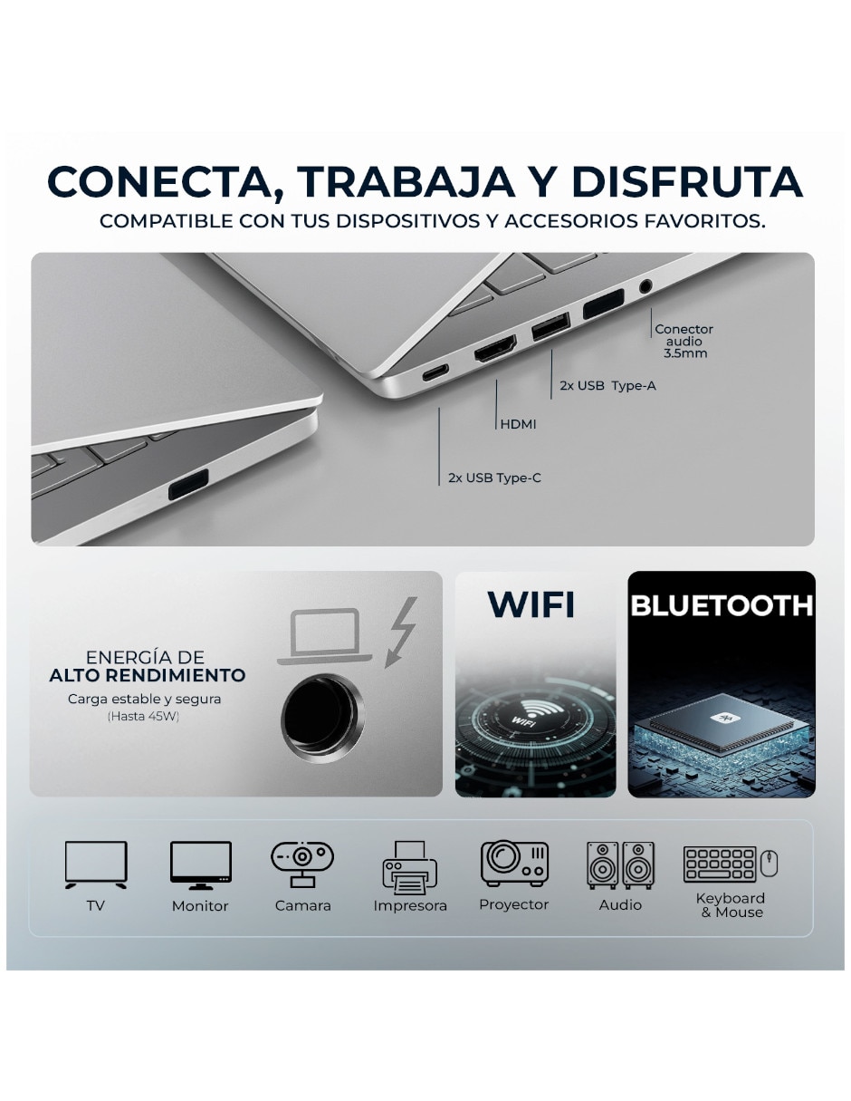 Laptop Sí 16-cd0070wm 16 pulgadas 2K Intel core ultra 7 Integradas 16 GB RAM No aplica 1 TB 4