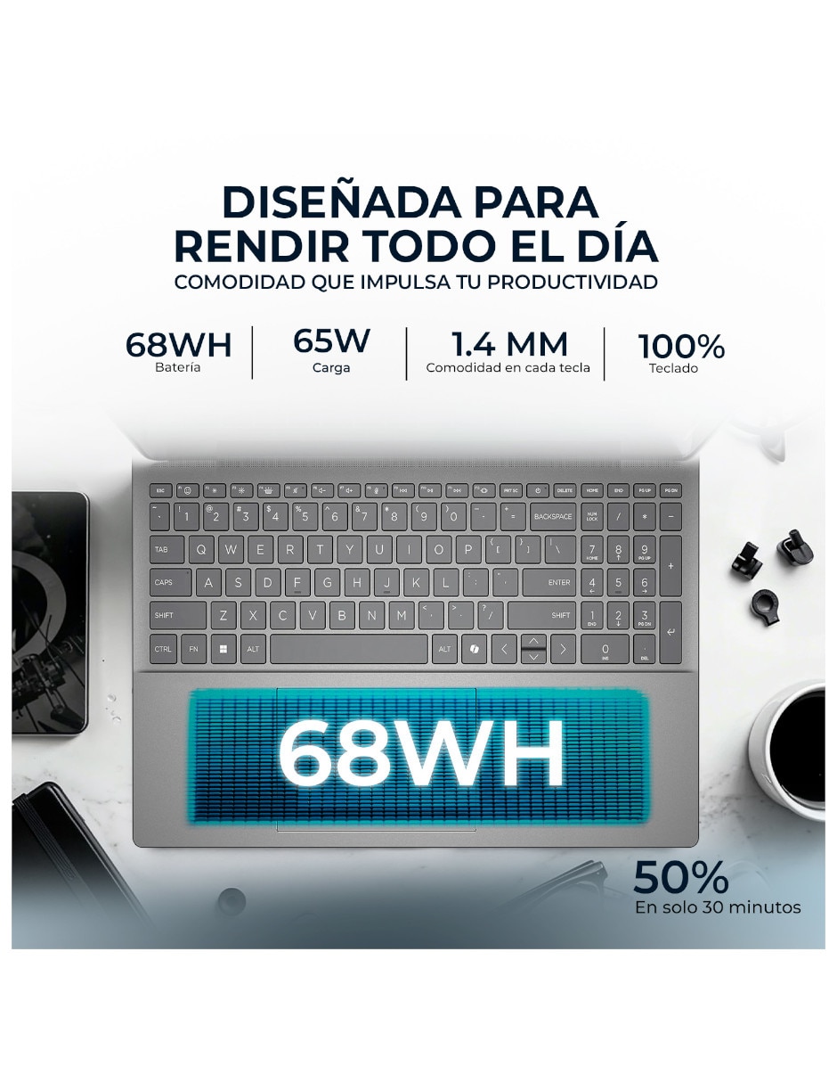 Laptop Sí 16-cd0070wm 16 pulgadas 2K Intel core ultra 7 Integradas 16 GB RAM No aplica 1 TB 2