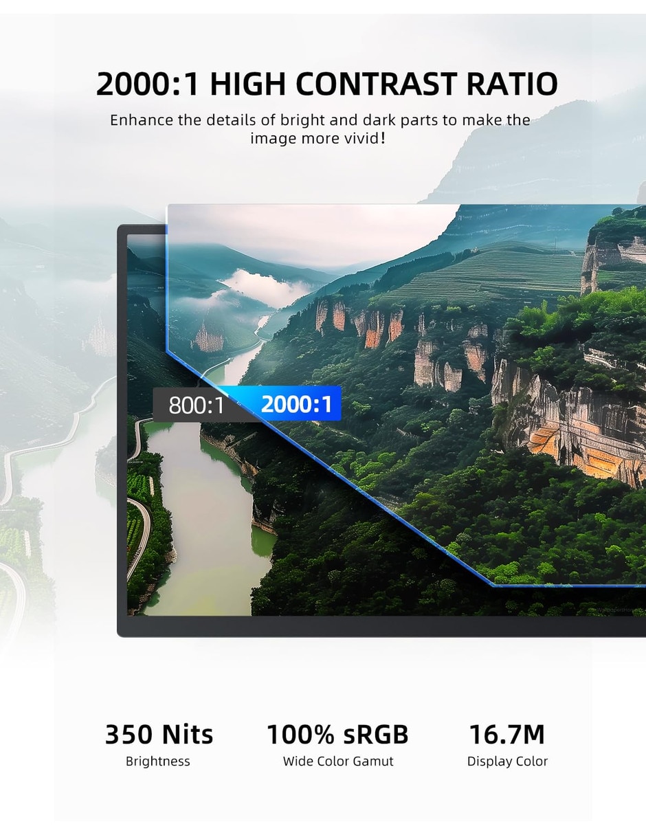 Monitor IPS Full HD 18.5 pulgadas