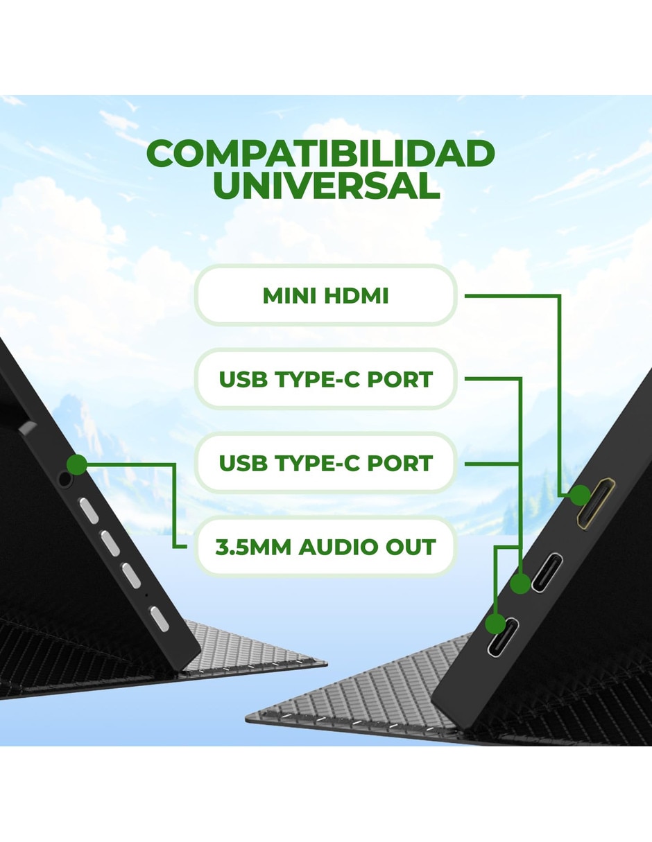 Monitor IPS Full HD 15.6 pulgadas 0685417741182 5