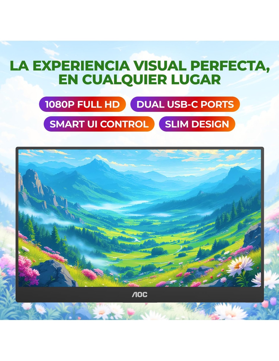 Monitor IPS Full HD 15.6 pulgadas 0685417741182
