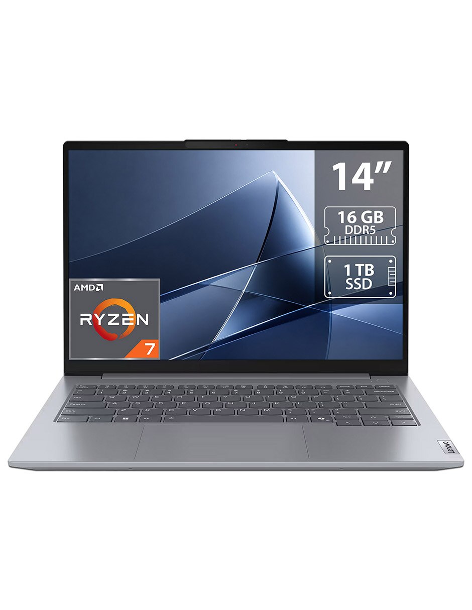 Laptop ThinkBook 14 pulgadas WUXGA AMD Ryzen 7 Integradas 16 GB RAM 1 TB 2
