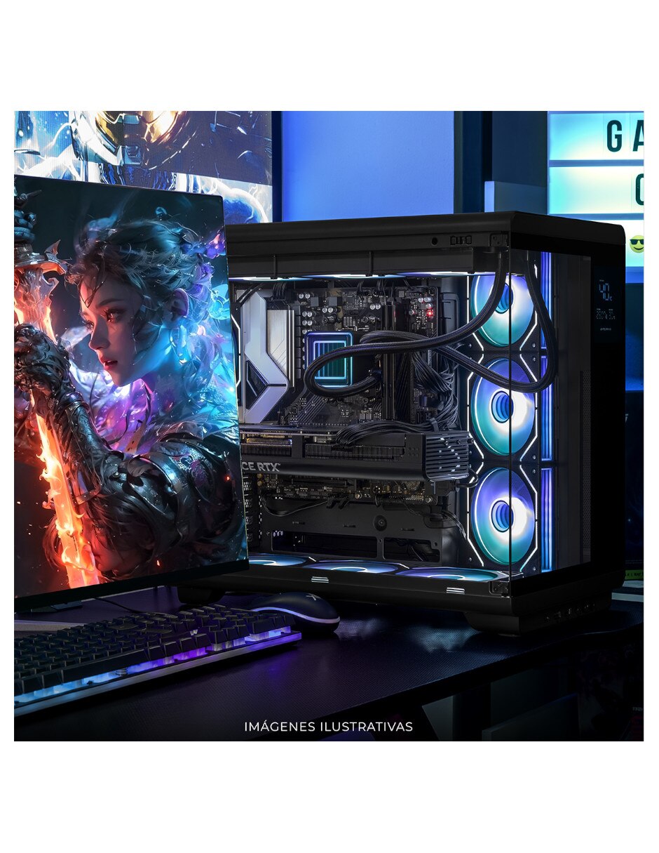 Computadora gamer AMD Ryzen 9 NVIDIA GeForce RTX 5080 32 GB RAM 2 TB SSD
