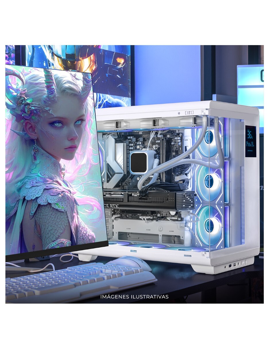 Computadora gamer AMD Ryzen 9 NVIDIA GeForce RTX 5080 32 GB RAM 2 TB SSD