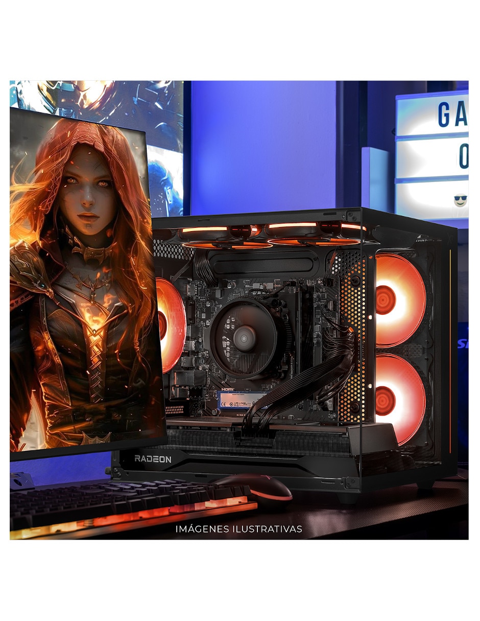 Computadora gamer AMD Ryzen 7 AMD Radeon RX 9070 16 GB RAM 1 TB SSD