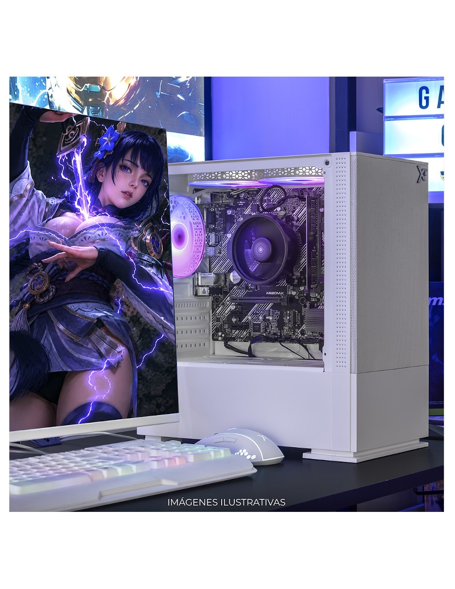 Computadora gamer 27 pulgadas full hd amd ryzen 7 amd radeon vega 8 16 gb ram 500 gb 4