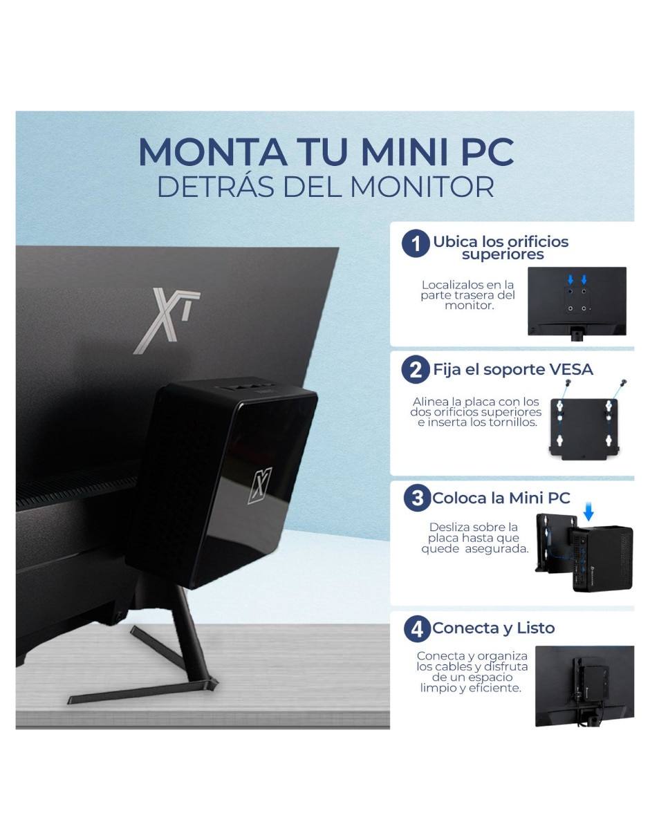 Mini PC Xtreme-Ci316512M27 Intel Core i3 Integrada 16 GB RAM 512 GB