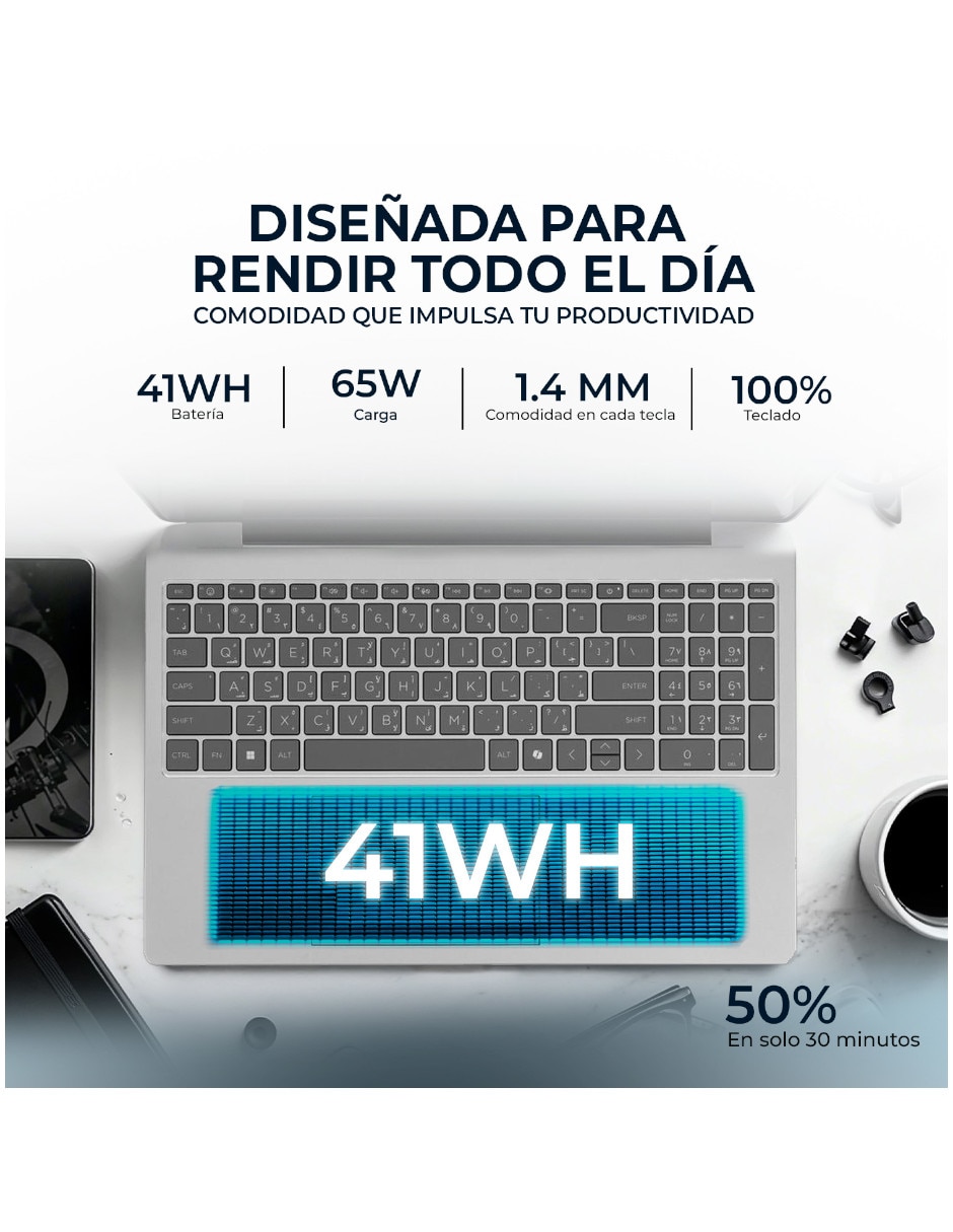 Laptop touch RB-HPP-C20WBUARABA-S 15.6 pulgadas Full HD AMD Ryzen AI 5 330 Integradas 16 GB RAM 512 GB Reacondicionado 5