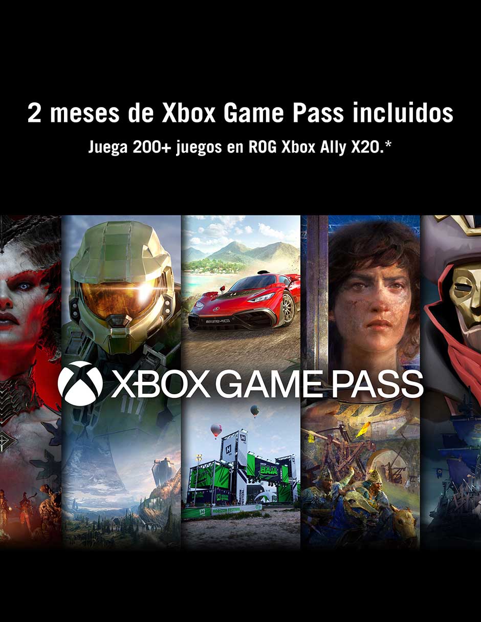 Consola portátil ROG Xbox Ally X20 Bundle Multiplataforma 1 TB RC74XA TW001W 10