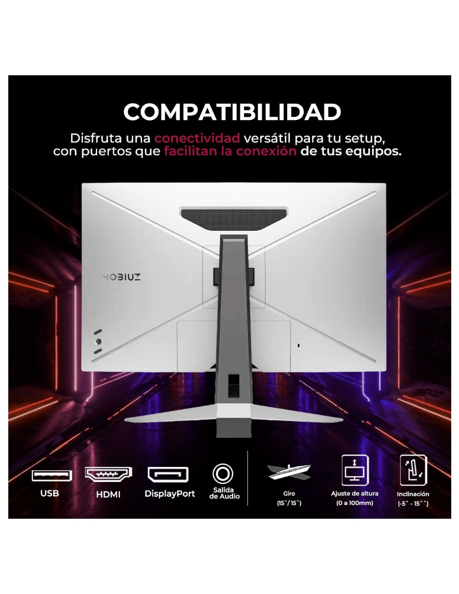 Monitor gamer 9H.LK4LA.TBA IPS QHD 27 pulgadas