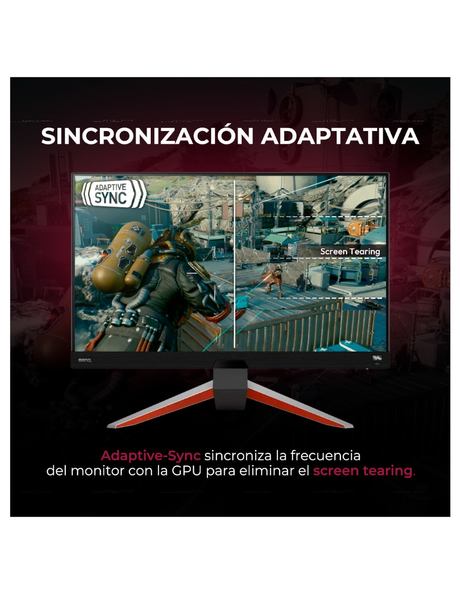 Monitor gamer 9H.LK4LA.TBA IPS QHD 27 pulgadas 6