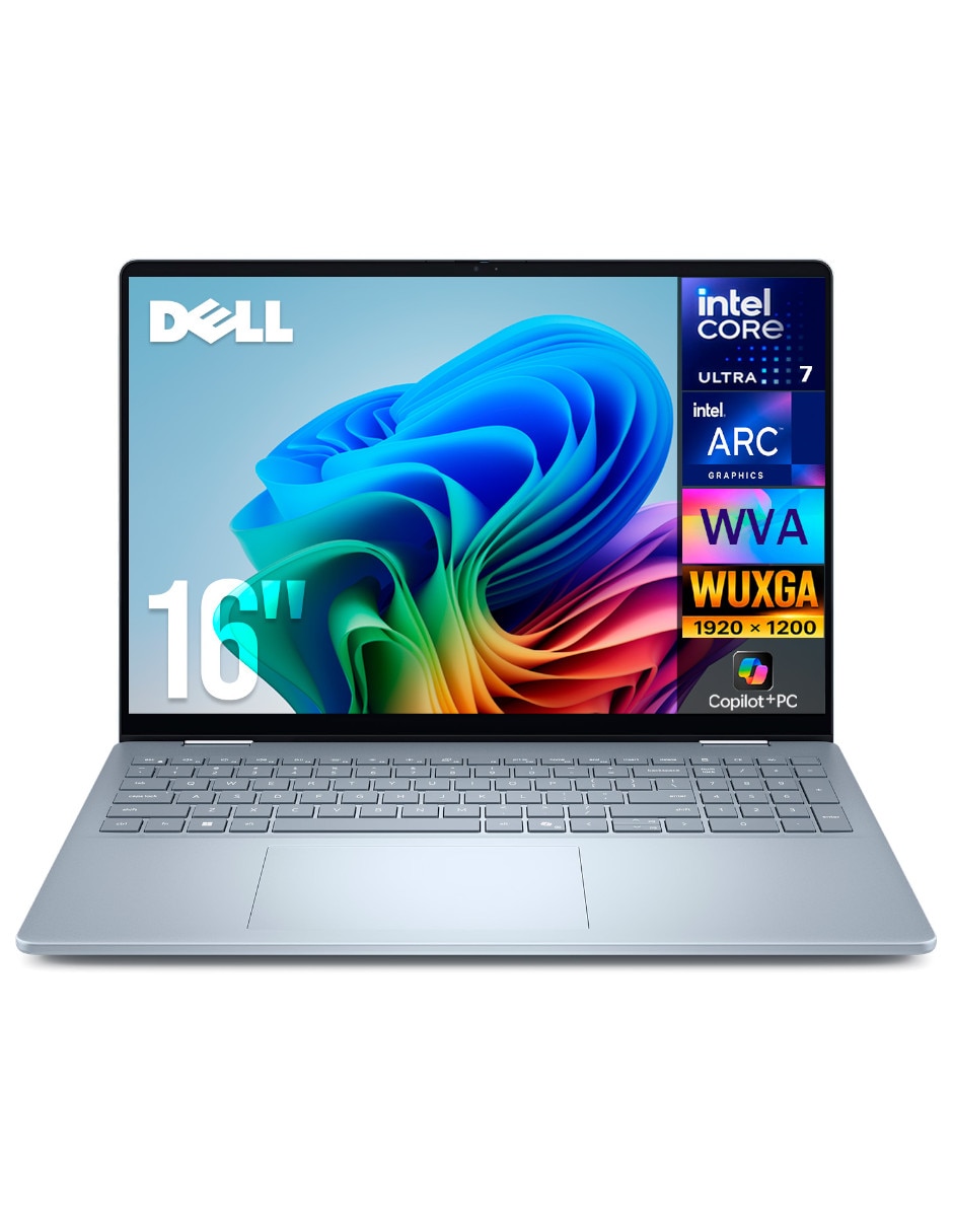Laptop 2 en 1 Sí DEL-LDB06250-7144BLU-I 16 pulgadas WUXGA Intel core ultra 7 Integradas 16 GB RAM No aplica 1 TB Laptop 2 en 1 Sí DEL-LDB06250-7144BLU-I 16 pulgadas WUXGA Intel core ultra 7 Integradas 16 GB RAM No aplica 1 TB