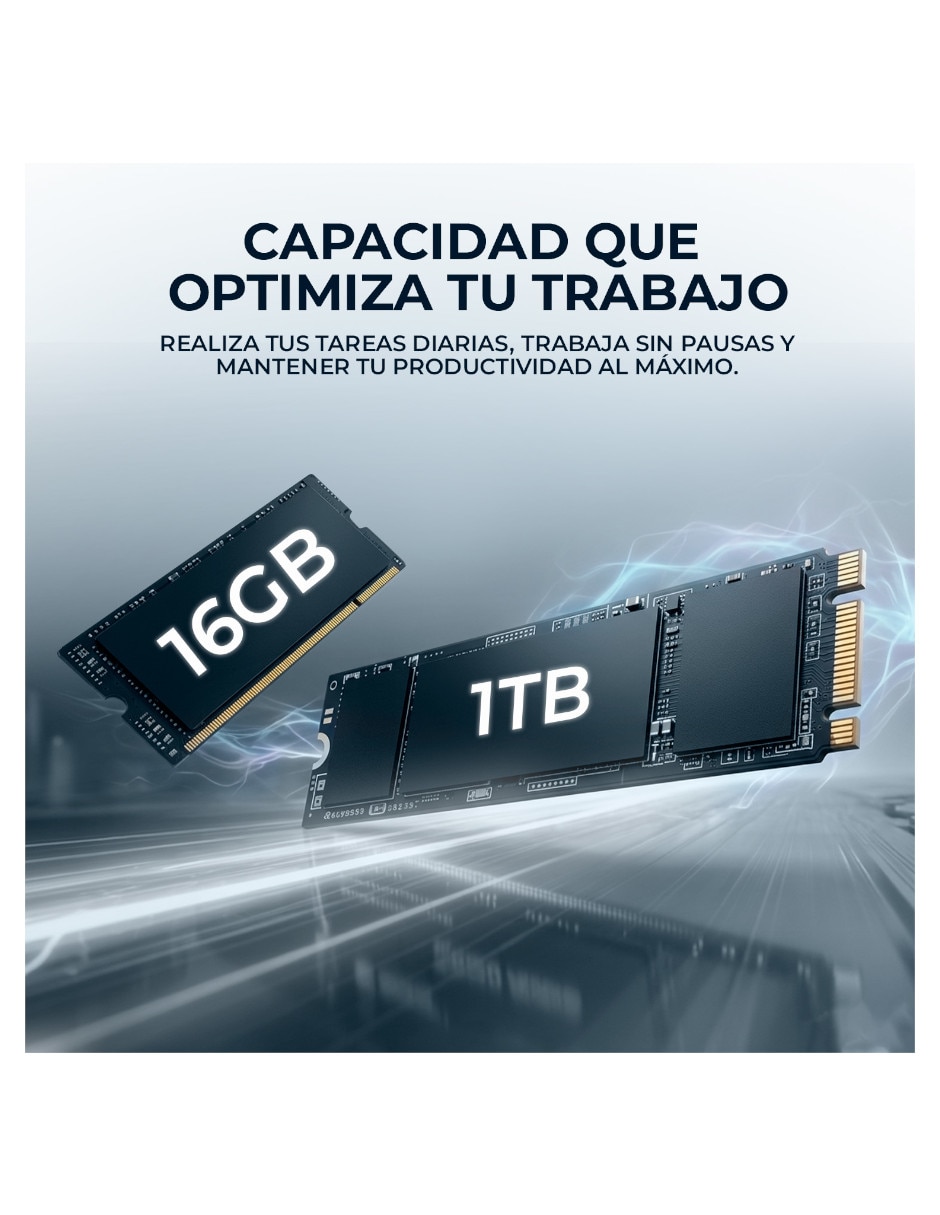 Laptop 2 en 1 Sí DEL-LDB06250-7144BLU-I 16 pulgadas WUXGA Intel core ultra 7 Integradas 16 GB RAM No aplica 1 TB 7