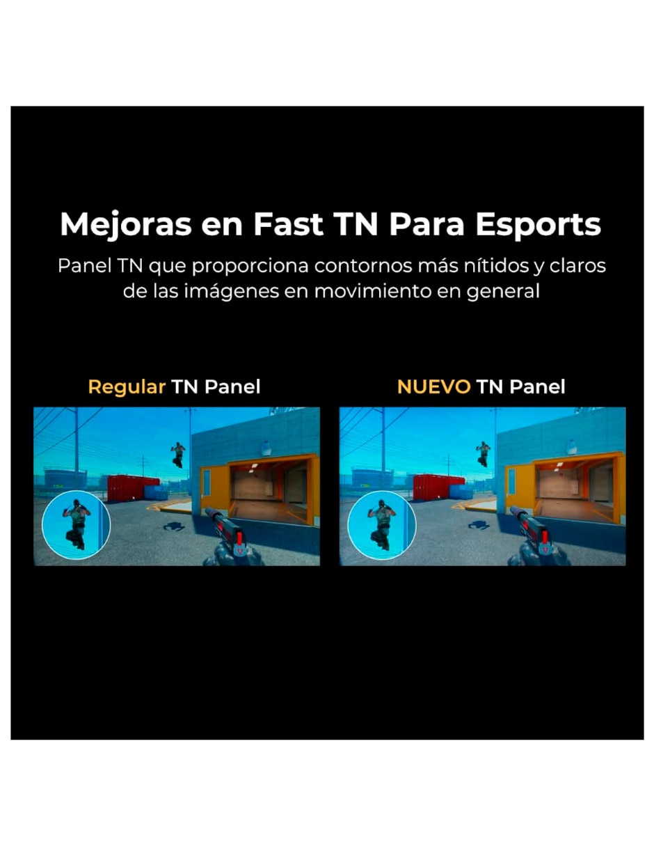 Monitor gamer XL2546X TN Full HD 24.5 pulgadas
