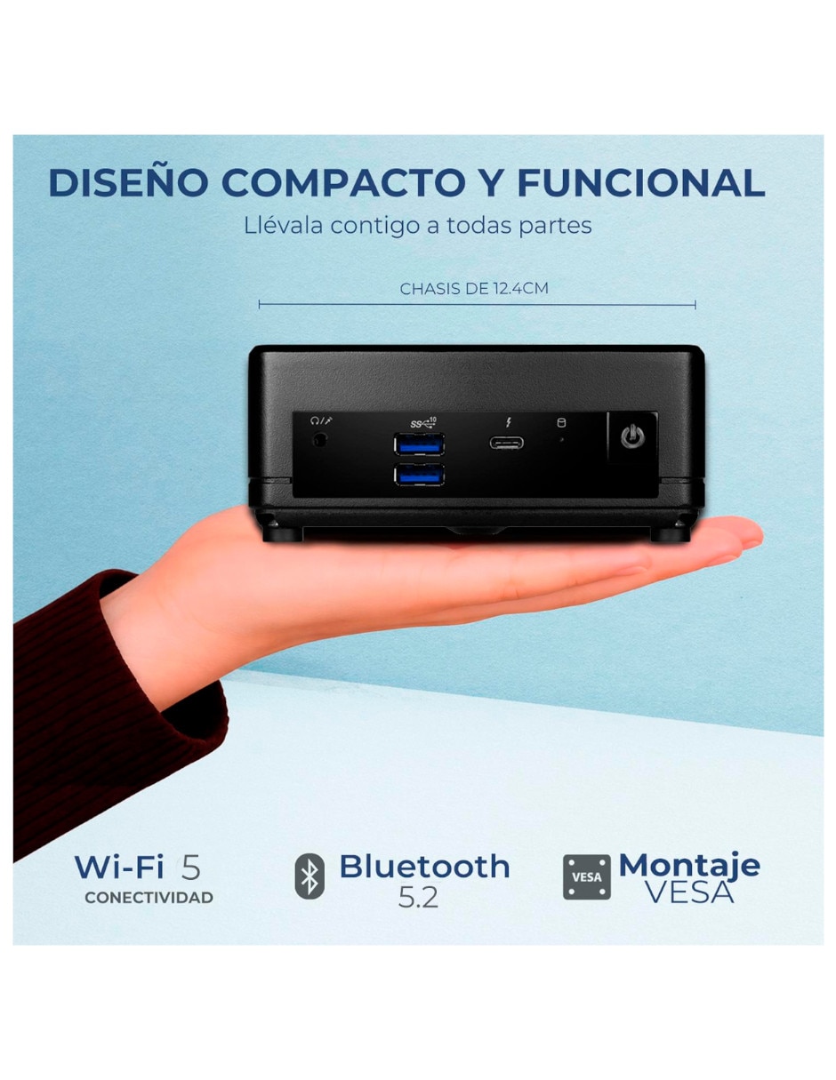 Mini PC Cubi51MA-C316512M27 Intel Core 3 Integrada 16 GB RAM No aplica 512 GB 2