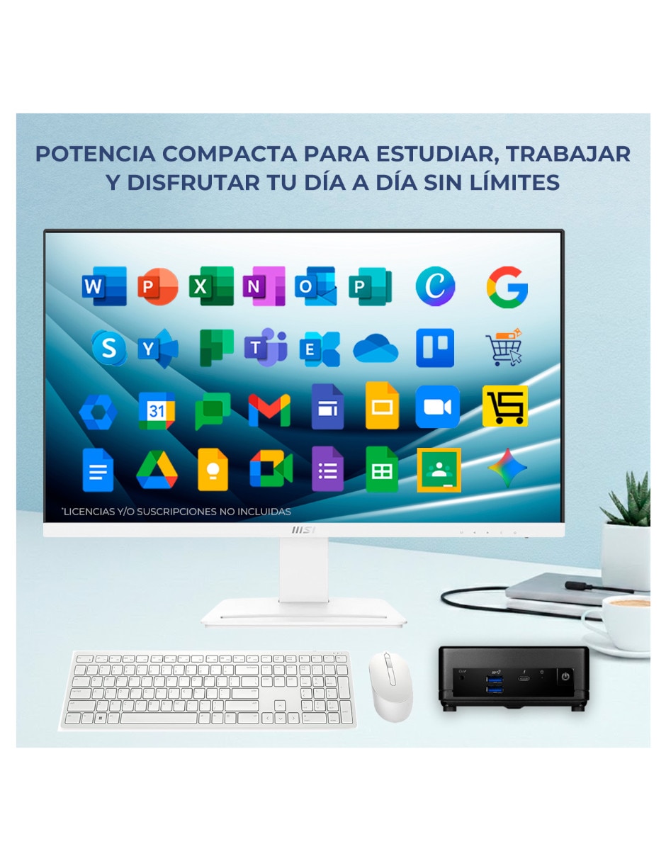 Mini PC Cubi51MA-C316512M27 Intel Core 3 Integrada 16 GB RAM No aplica 512 GB 5