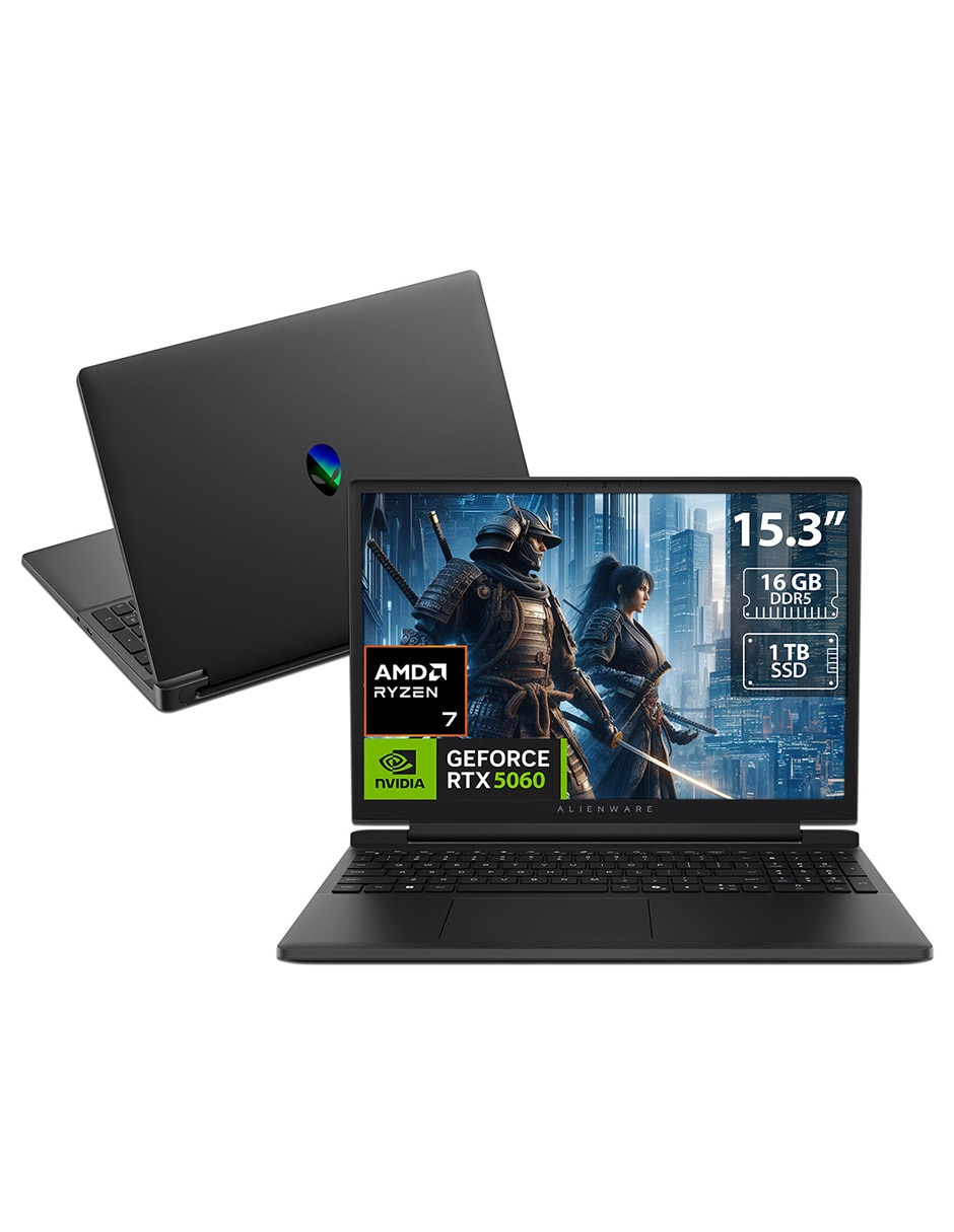 Laptop gamer No LDA15265 15.3 pulgadas WUXGA AMD Ryzen 7 NVIDIA GeForce RTX 5060 16 GB RAM No aplica 1 TB No aplica Laptop gamer No LDA15265 15.3 pulgadas WUXGA AMD Ryzen 7 NVIDIA GeForce RTX 5060 16 GB RAM No aplica 1 TB No aplica