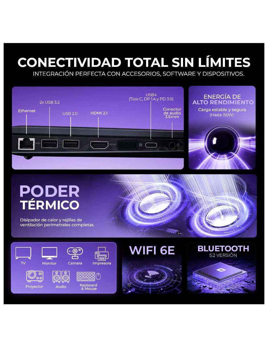 Laptop gamer No AEROX16-5070AI9641T 16 pulgadas WQXGA AMD Ryzen AI 9 NVIDIA GeForce RTX 5070 64 GB RAM No aplica 1 TB No aplica