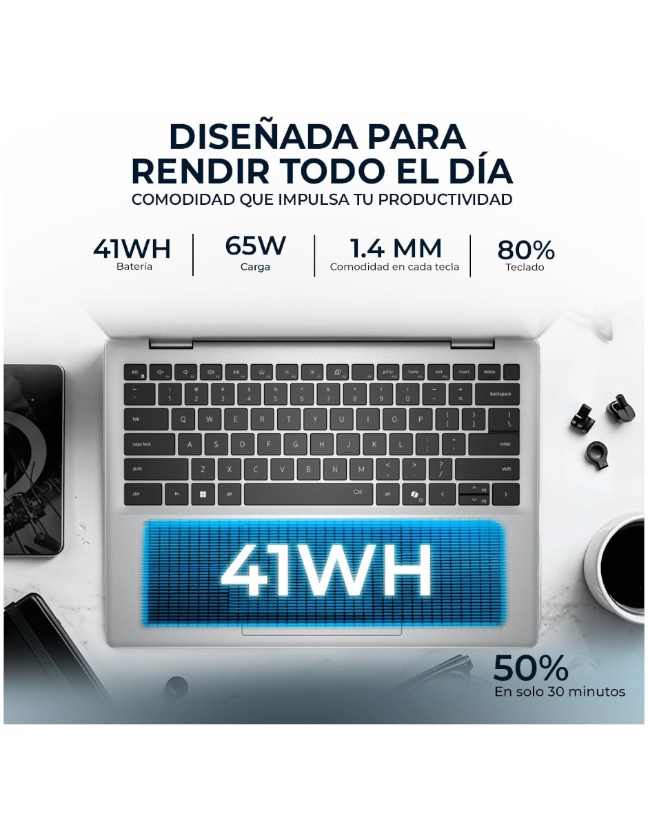 Laptop pv14255-r516512 14 pulgadas full hd+ amd ryzen 5 integradas 16 gb ram 512 gb 5