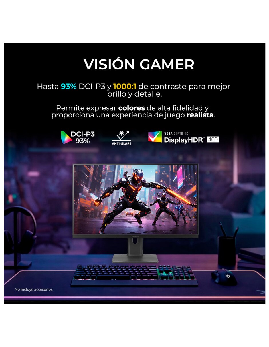 Monitor gamer 27G64NA-B IPS QHD 27 pulgadas 27G64NA-B 4