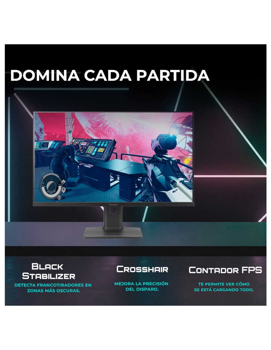 Monitor gamer 27G64NA-B IPS QHD 27 pulgadas 27G64NA-B 5