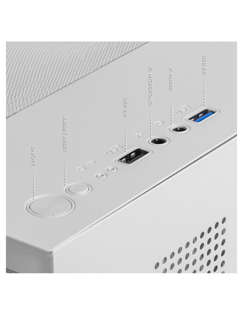 Computadora gamer 24 pulgadas Full HD Intel Core i3 Intel UHD Graphics 730 16 GB RAM 500 GB SSD