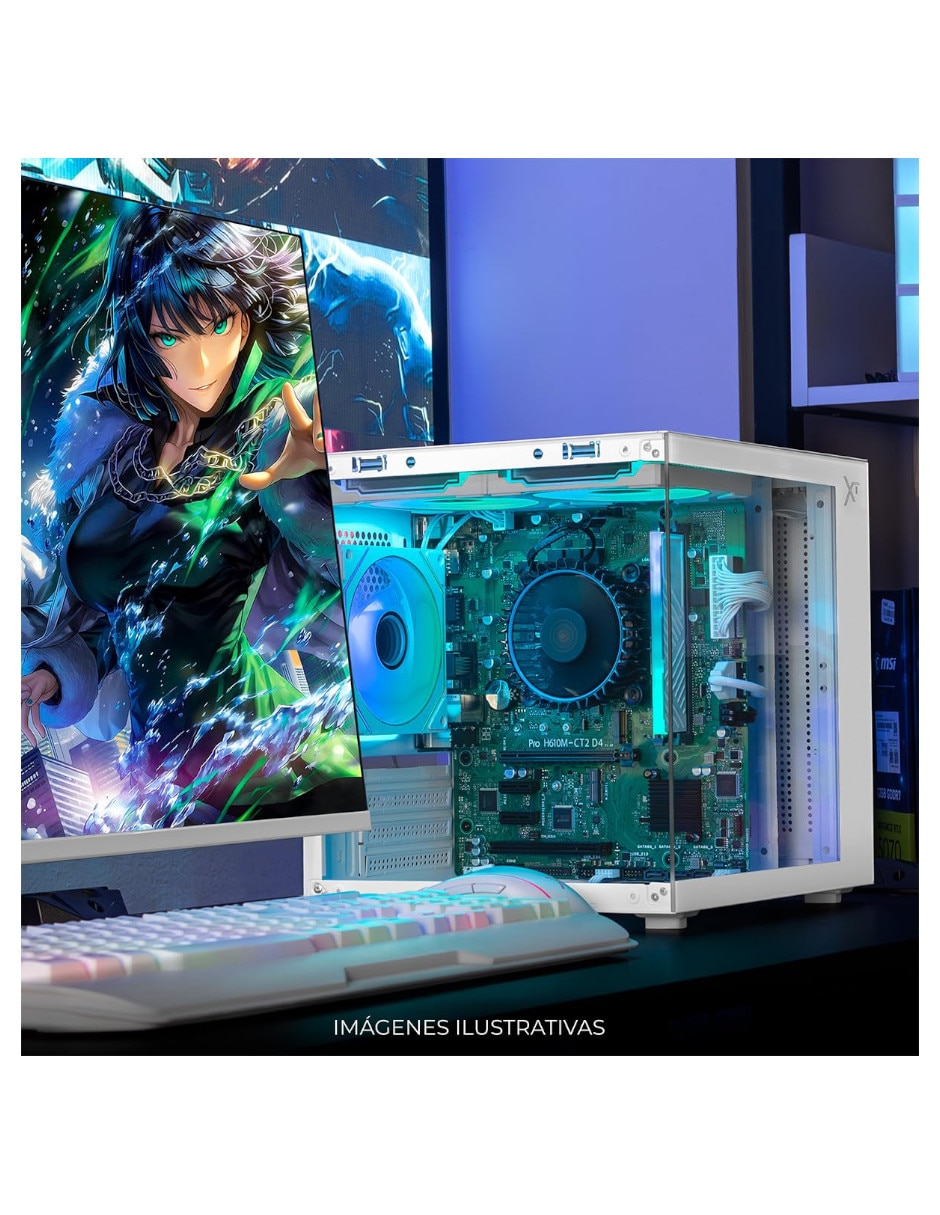 Computadora gamer 24 pulgadas Full HD Intel Core i3 Intel UHD Graphics 730 16 GB RAM 500 GB SSD
