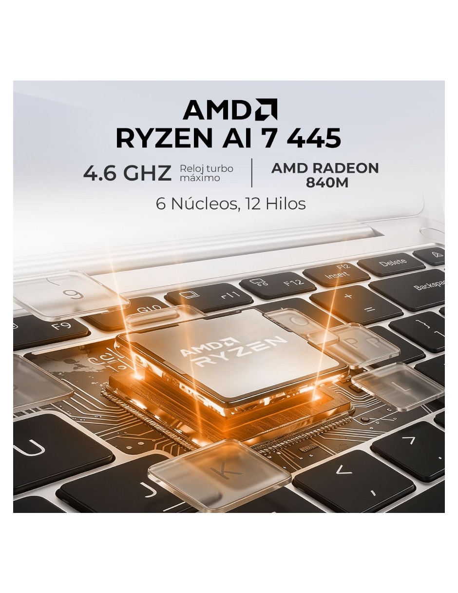Laptop Sí Zenbook 14 UM3406 14 pulgadas WUXGA AMD Ryzen AI 7 445 AMD Radeon Graphics 16 GB RAM No aplica 1 TB No aplica 3