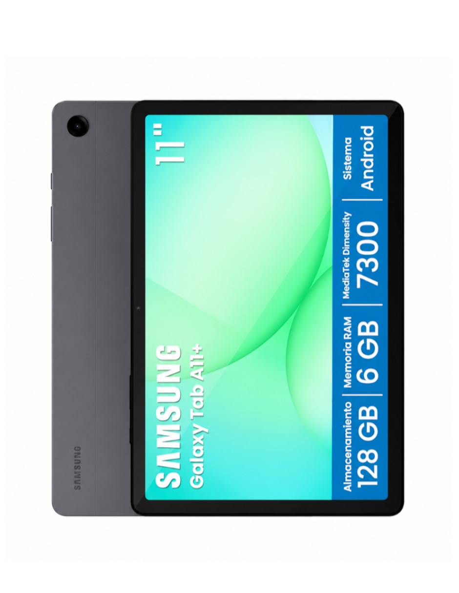 Tablet Galaxy Tab A11+ 11 pulgadas 128 GB de almacenamiento de 6 GB RAM 3