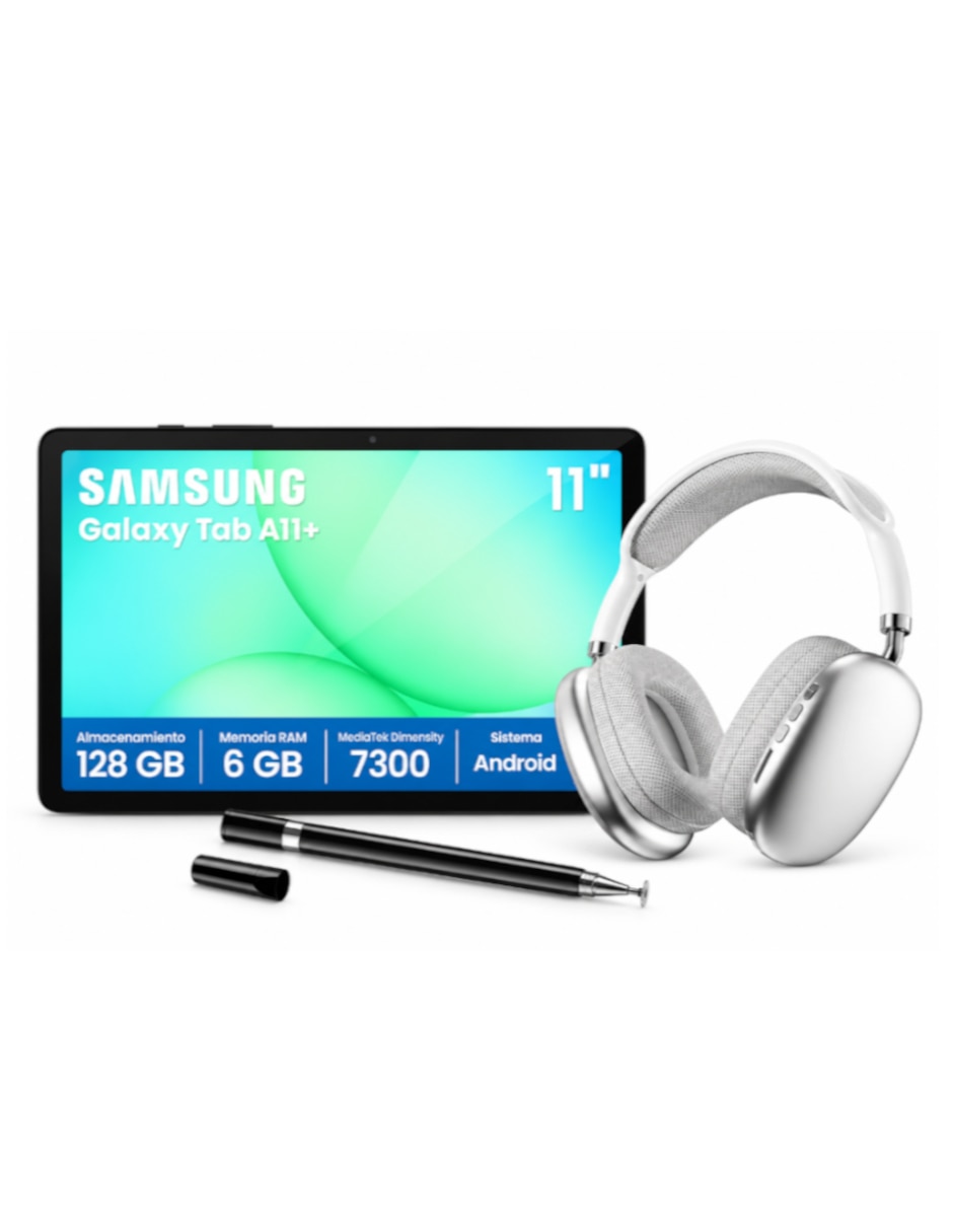 Tablet Galaxy TAB 11 pulgadas 128 GB de almacenamiento de 6 GB RAM 4