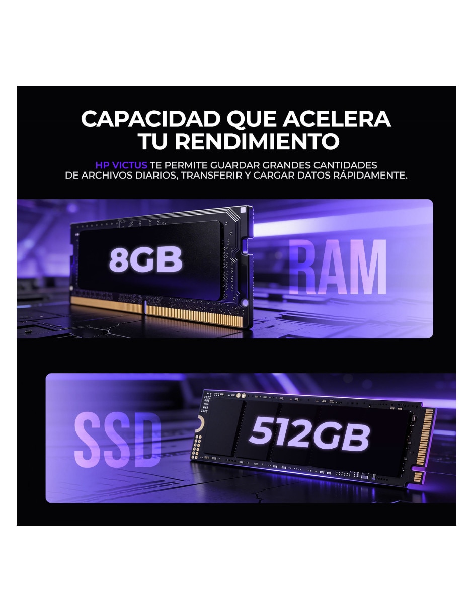 Laptop gamer No 15.6 pulgadas Full HD AMD Ryzen 5 NVIDIA GeForce RTX 4050 8 GB RAM No aplica 512 GB No aplica 5