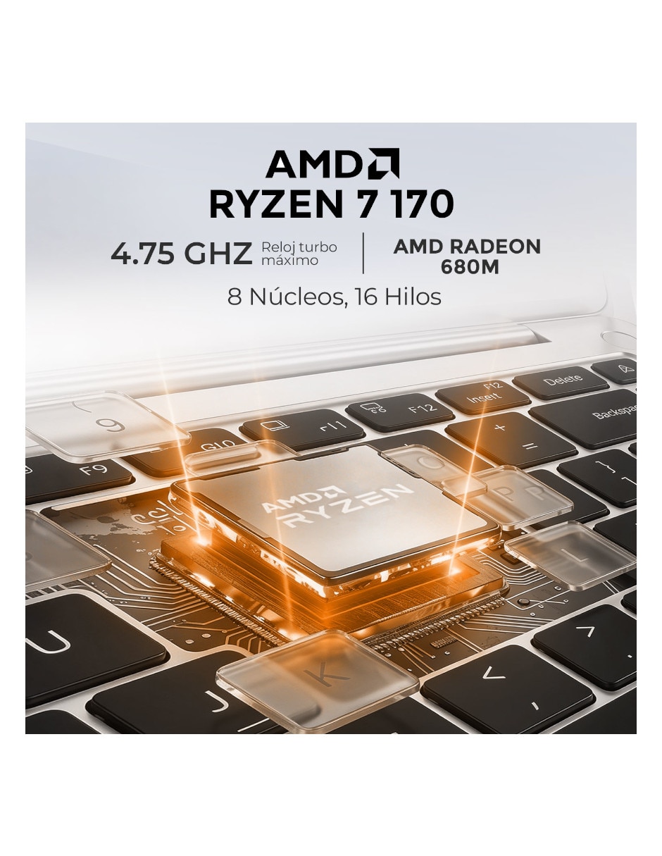 Laptop Sí 15.3 pulgadas WUXGA AMD Ryzen 7 AMD Radeon Graphics 16 GB RAM No aplica 512 GB No aplica 3