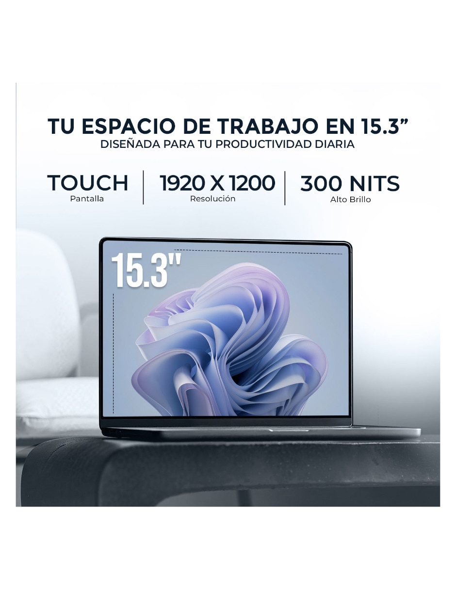 Laptop Sí 15.3 pulgadas WUXGA AMD Ryzen 7 AMD Radeon Graphics 16 GB RAM No aplica 512 GB No aplica 5