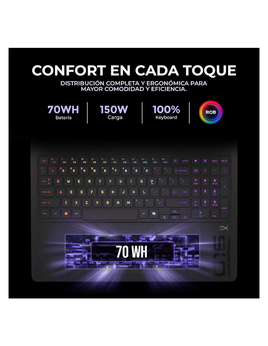 Laptop gamer No 16 pulgadas WQXGA Intel core ultra 9 NVIDIA GeForce RTX 5070 16 GB RAM No aplica 1 TB No aplica 8