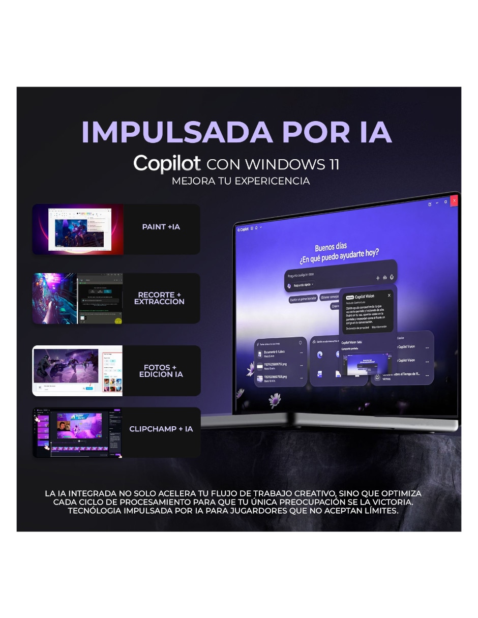 Laptop gamer No 16 pulgadas WQXGA Intel core ultra 9 NVIDIA GeForce RTX 5070 16 GB RAM No aplica 1 TB No aplica 9