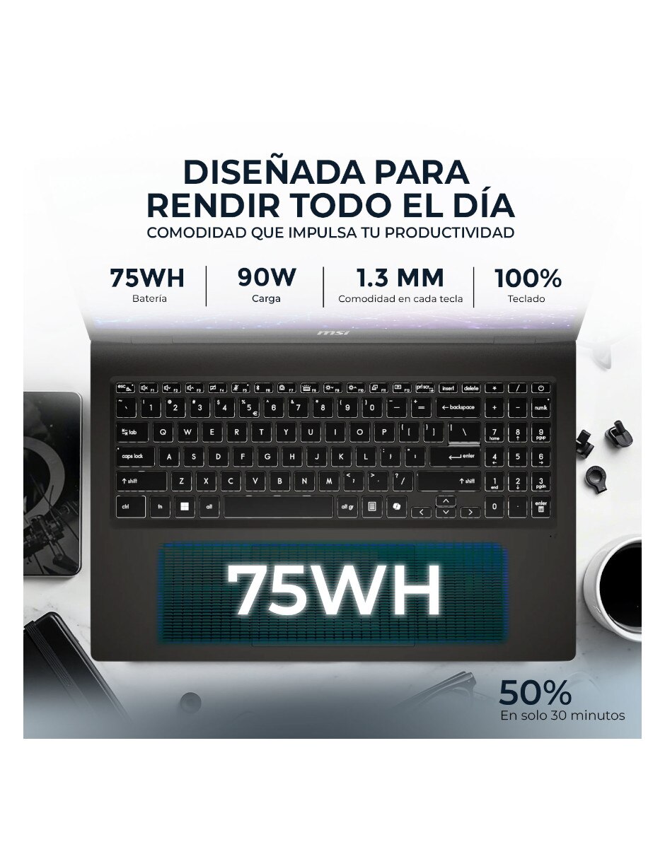 Laptop 16 pulgadas full hd amd ryzen ai 7 350 amd radeon graphics 16 gb ram 512 gb 7