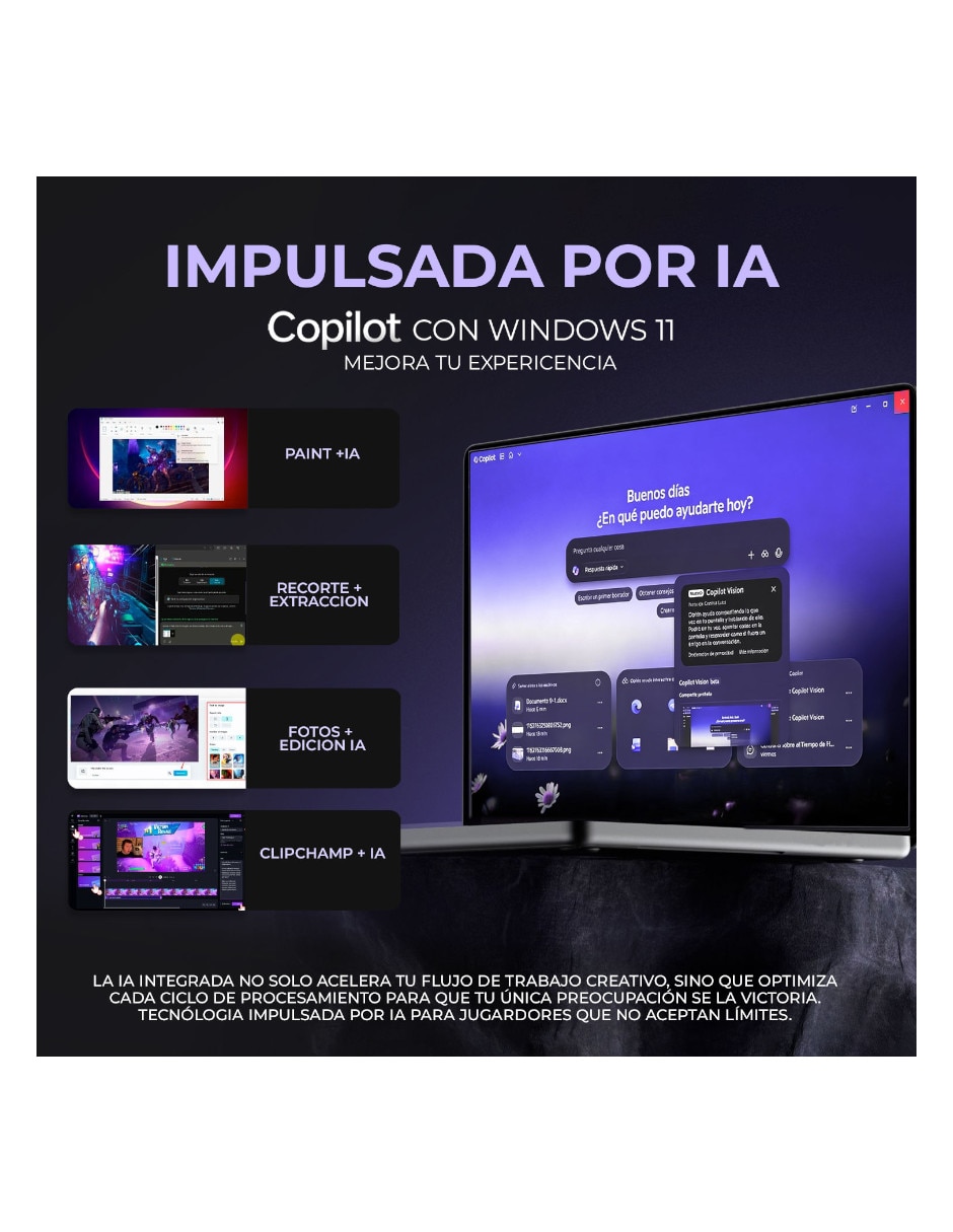 Laptop gamer 15.6 pulgadas qhd intel core i9 nvidia geforce rtx 5070 32 gb ram 1 tb 9